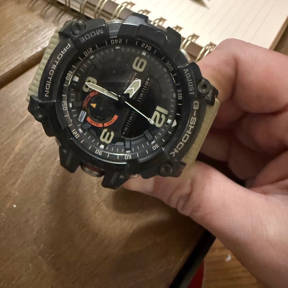 Master of G-Land-Mudmaster watch
